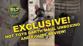 EXCLUSIVE! Hot Toys Darth Maul #Unboxing and Figure Review! Clone Wars Season 7 #KENOBI!