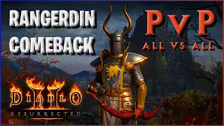 Rangerdin Comeback! All vs. All Duel Training Highlights [Diablo 2 Resurrected PvP]