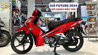 Giá Honda FUTURE LED Đỏ Candy 2024 & Ưu Đãi Trả Góp Nhận CAVET GỐC 05/24  | Tuấn Hồng Đức 6