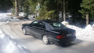 MERCEDES W210 E320 4MATIC SYSTEM SNOW