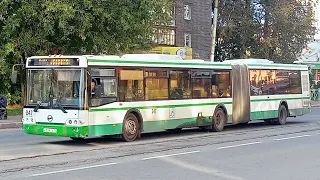 Череповец | Поездка на автобусе ЛиАЗ-6213.21 (К054ТХ_35; 0247) | Маршрут 214