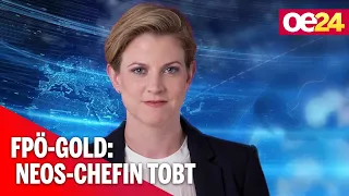 FPÖ-Gold: Das sagt Meinl-Reisinger