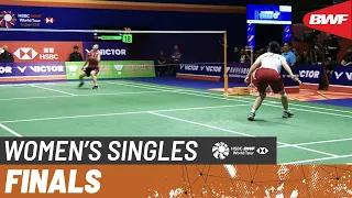 VICTOR Hong Kong Open 2023 | Akane Yamaguchi (JPN) [1] vs. Zhang Yi Man (CHN) | F