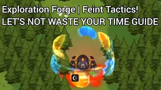 Guardian Tales: Exploration Forge | Feint Tactics | LET'S NOT WASTE YOUR TIME GUIDE