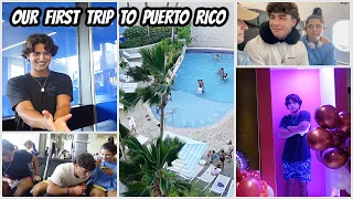 OUR FIRST TRIP TO PUERTO RICO .DAY 1/vlog#816