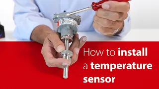 How to install a Danfoss temperature sensor | Walkthrough