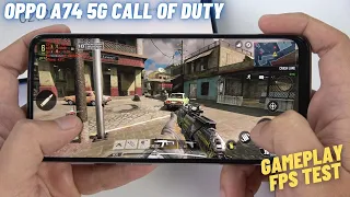 Oppo A74 5G test game Call of Duty Mobile