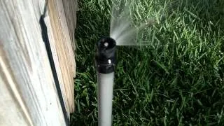How to adjust fixed spray nozzle - Sprinkler Repair