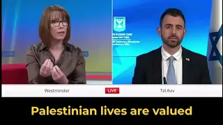 The question that left Israeli Government spokesperson Eylon Levy speechless - but only momentarily.