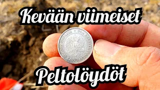 Aarrejahtia metallinpaljastimella - Kevään viimeiset peltolöydöt