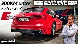 LANGSTRECKEN MONSTER! Audi S6 C8 Avant  | Vollgas auf Autobahn + Verbrauch | Fahr doch