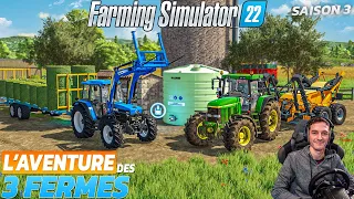 L'AVENTURE DES 3 FERMES S3 ! VENTE DE BOTTES D'HERBE ! #03