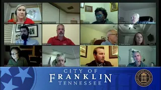 City of Franklin, Planning Commission 10-22-2020