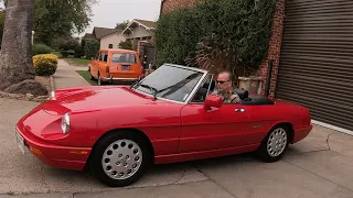 1993 Alfa Romeo (start up)