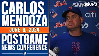 Carlos Mendoza on Mets sweep of Nationals, seeing results and gaining momentum | SNY