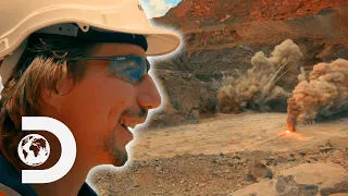 Parker Blows A Hole In Kalgoorlie's Super Pit Gold Mine | Gold Rush: Parker’s Trail