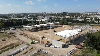 Stade des Antonins : Avancement des travaux (Septembre 2022)