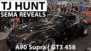 TJ Hunt Ferrari GT3 458 and StreetHunter Toyota Supra SEMA reveal