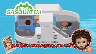 Sneaky Sasquatch - Multiple Passenger Cars onto one Ferry