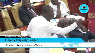 Censure motion: Afenyo-Markin shreds committee report