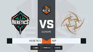 [RU] Heretics vs NiP | Map 1: Nuke | ECS Season 8 Europe