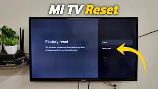 Mi TV Reset !