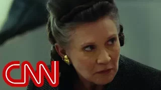 Carrie Fisher's farewell in 'Star Wars: The Last Jedi'
