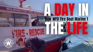 A Day in the Life: Tour WFD Fire Boat Marine 1