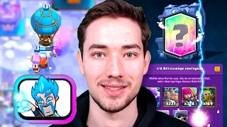 NUR EIS KARTEN SPIELEN! ❄ MEGA BLITZTRUHE OPENING zur neuen Season! 😲 Clash Royale deutsch