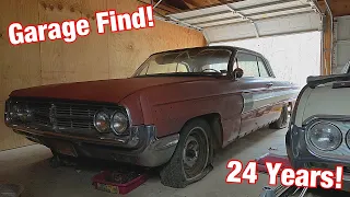 Will this Classic Oldsmobile Starfire Run after being Tucked Away for 24 Years :Part 1