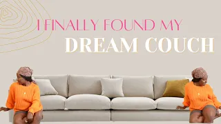 I Found My Dream Couch | Restoration Hardware Cloud Couch Dupe
