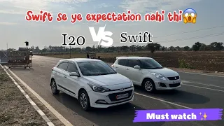 Hyundai i20 vs Suzuki swift {diesel} Drag Race 🔥 #subscribetomychannel #swift #i20