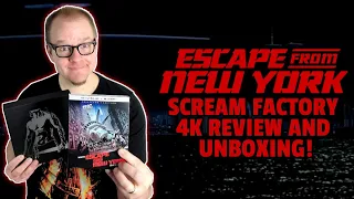 ESCAPE FROM NEW YORK (1981) | SCREAM FACTORY | 4K UHD MOVIE REVIEW | A Carpenter Classic Restored!