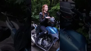 Впервые за рулем мотоцикла. Ожидание и реальность / First time on a motorcycle. My way))