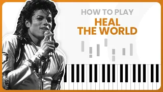 Heal The World- Michael Jackson - PIANO TUTORIAL (Part 1)