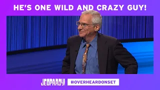 Sam Does a Thing | Overheard on Set | JEOPARDY!