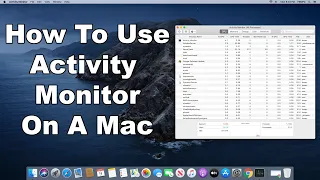 How To Use Activity Monitor On A Mac - See What's Slowing Your Mac Down