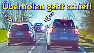 Raser überholt Fahrschulauto, Polizei stoppt Rentner und irres Überholen| DDG Dashcam Germany | #397