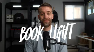 How to setup a book light for your videos.