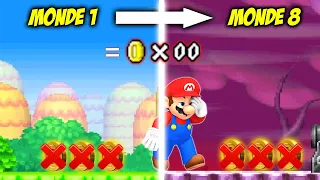 Finir New Super Mario Bros DS sans ramasser de pièces, c'est possible?