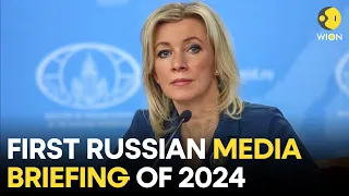 Russia LIVE: Russian foreign ministry spokeswoman gives weekly briefing | WION LIVE