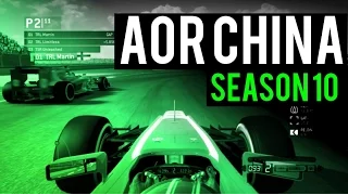 F1 2013 | AOR Season 10 - Round 3  - China (Highlights)