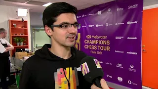 Anish Giri: "I just didn't realise he can sac a queen for 3 pieces!"