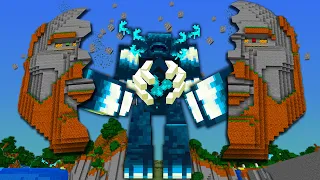 I Spawn Warden Mutant Inside The Temple of Notch in Minecraft!