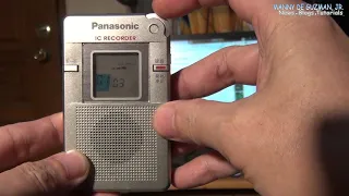 A Ghost named "Justine" - Panasonic RR-DR60 EVP clear conversation