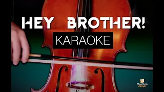 Hey brother - KARAOKE with real acoustic instruments AVICII