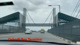 Driving through Lagos Yaba, Ojuelegba, Ilupeju, Oshodi Mafoluku.