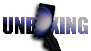 Samsung Galaxy S23 Phantom Black - ASMR Unboxing