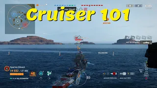 Quick Lesson in Cruiser Basics! (World of Warships Legends)