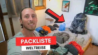 Weltreise Packliste - WAS DU BRAUCHST als Backpacker (für 1 Jahr)